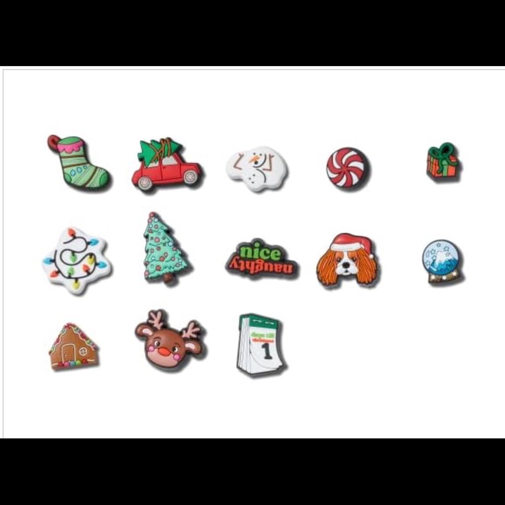 Crocs Christmas Jibbitz 13 pack